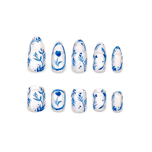 [LIMITED EDITION] Porcelain Clip-on Nails